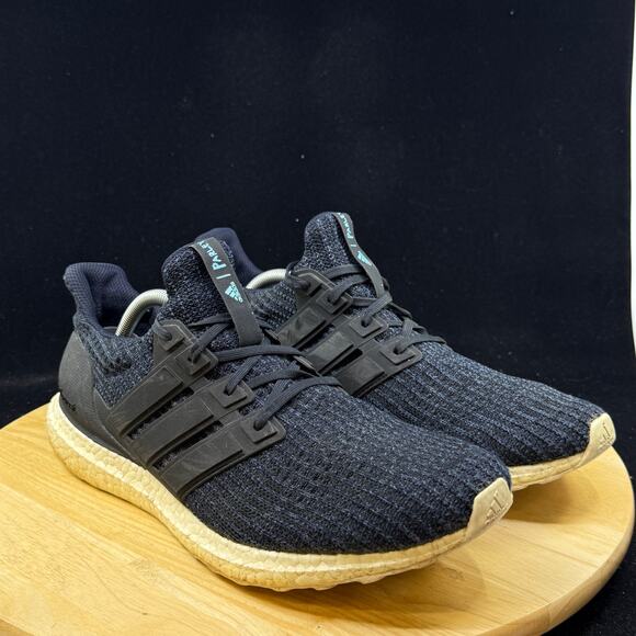 Adidas Mens UltraBoost AC7836 Blue Running Shoes Sneakers Size 12 main image 10